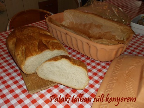Pataki tálban sült kenyerem